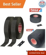 Tesa Electrical Tape - High Temp Resistant for Auto & Industrial Use - 2 Rolls