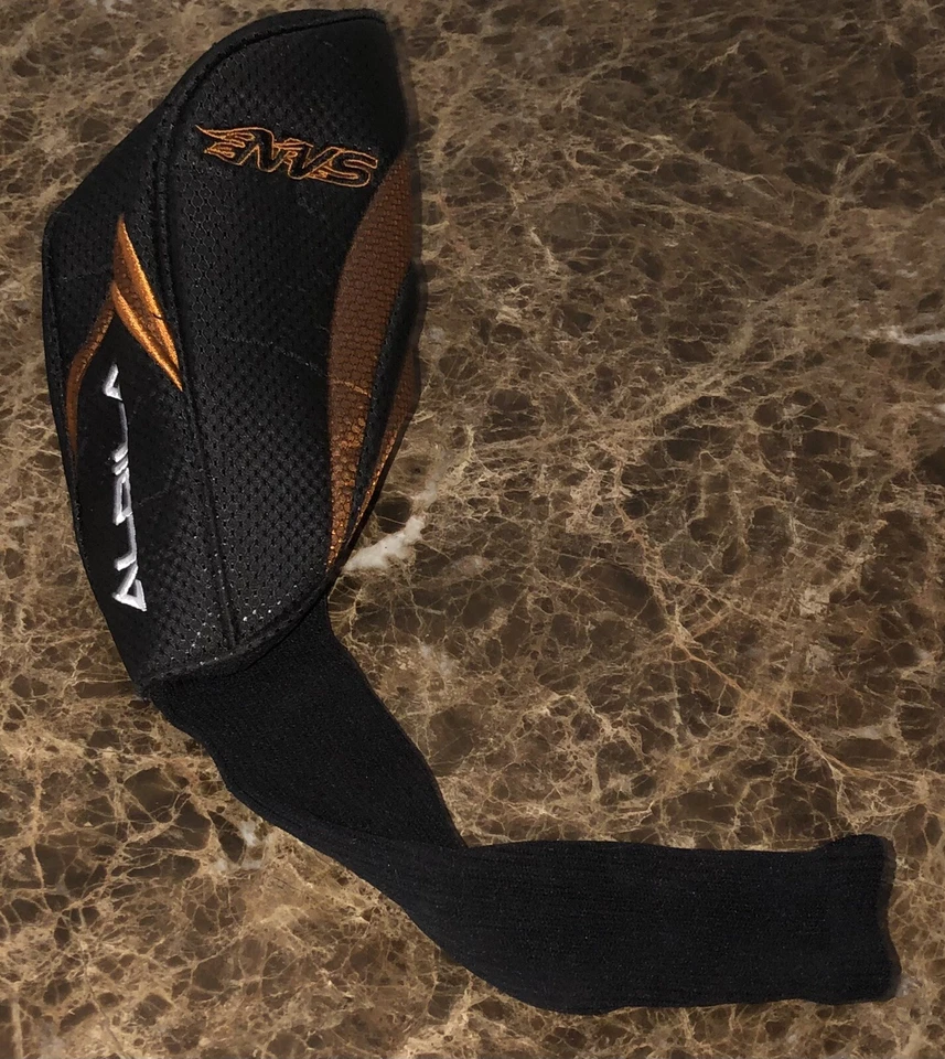 Calcetín cubierta cabeza conductor ALDILA NVS se adapta a 460CC NUEVO naranja y negro calcetín para palos de golf Foto 2 de 3