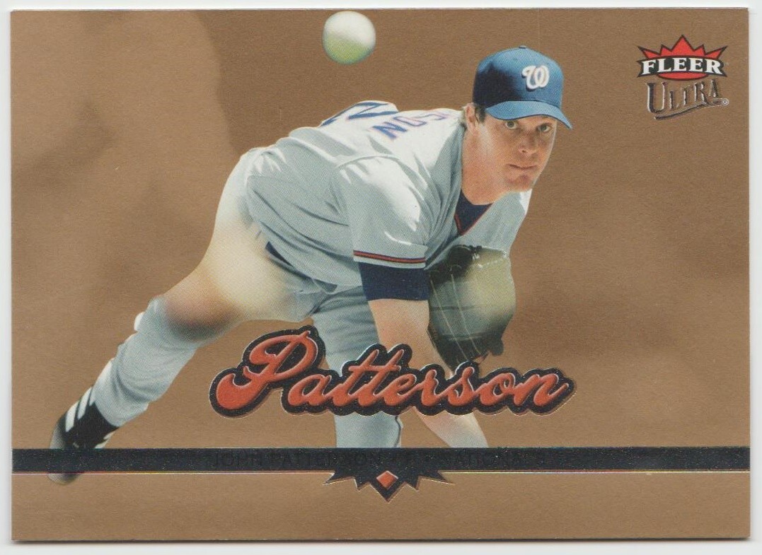 2006 Ultra Gold Medallion #102 John Patterson - Washington Nationals