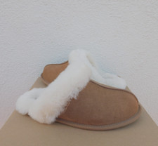 UGG SCUFFETTE II REGENERATE CHESTNUT SHEEPSKIN SLIPPERS, WOMEN US 9/ EUR 40 NIB