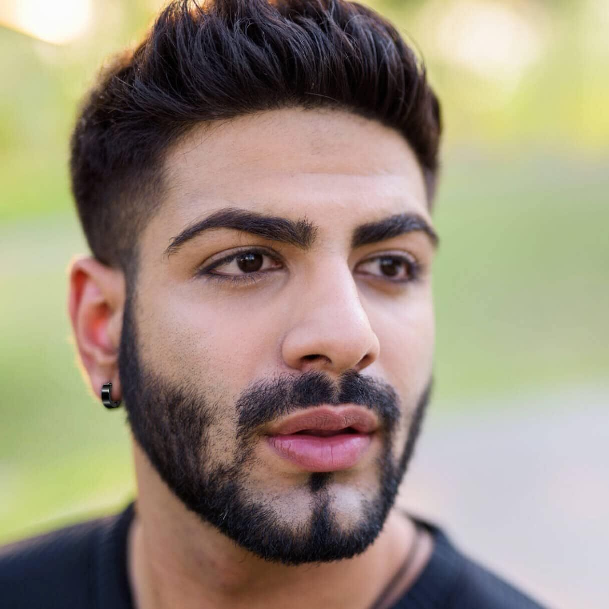 16 Aretes De Hombre Para Ninas Ninos Mujer Modernos Arete Cruz Cristian Negro US