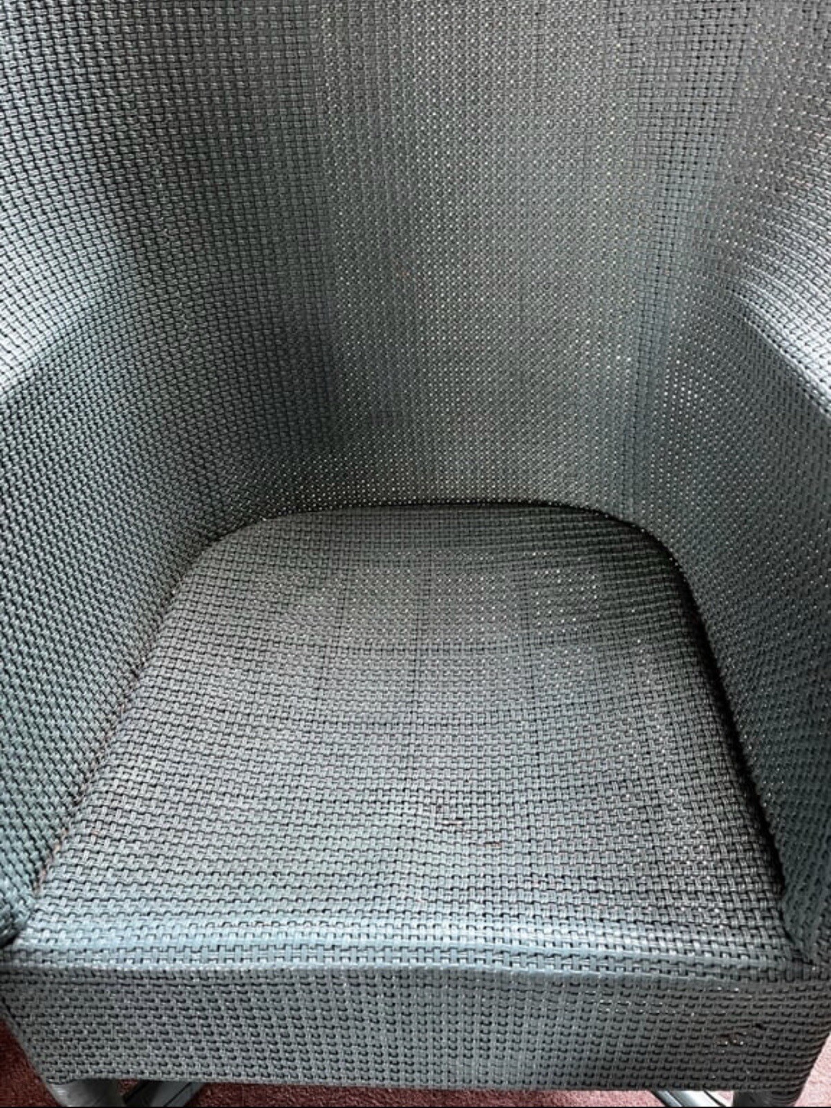 Blue Lloyd Loom Chair eBay