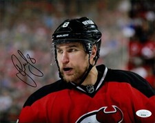 Dainius Zubrus New Jersey Devils Signed 8x10 Matte Photo JSA Authenticated