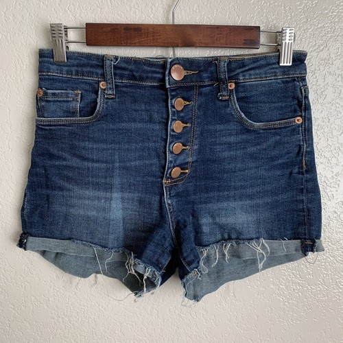 High Waisted Denim Shorts Size 
