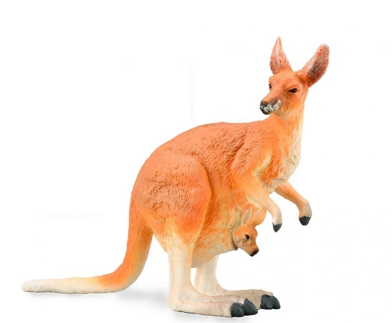 Collecta 88921 Red Giant Kangaroo 12 Cm Wildlife