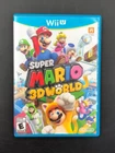 Super Mario 3D World (Nintendo Wii U) w/ Manual