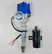 Chevy Small Big Block Blue Female Small Cap Hei Distributor Black 45k Coil Chevy Small Big Block Blue Female Small Cap Hei Distributor Black 45k Coil