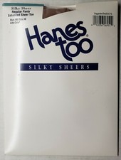 Hanes Too Silky Sheer Pantyhose Style H60 Size AB Color Little Color