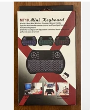 MT10 Mini Keyboard, World's Most Mini Wireless Keyboard and Mouse Combo 