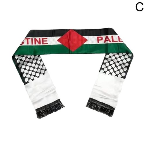 Palestine Scarf Palestine Flag Scarf Palestinian 14*130cm - - Picture 6 of 9