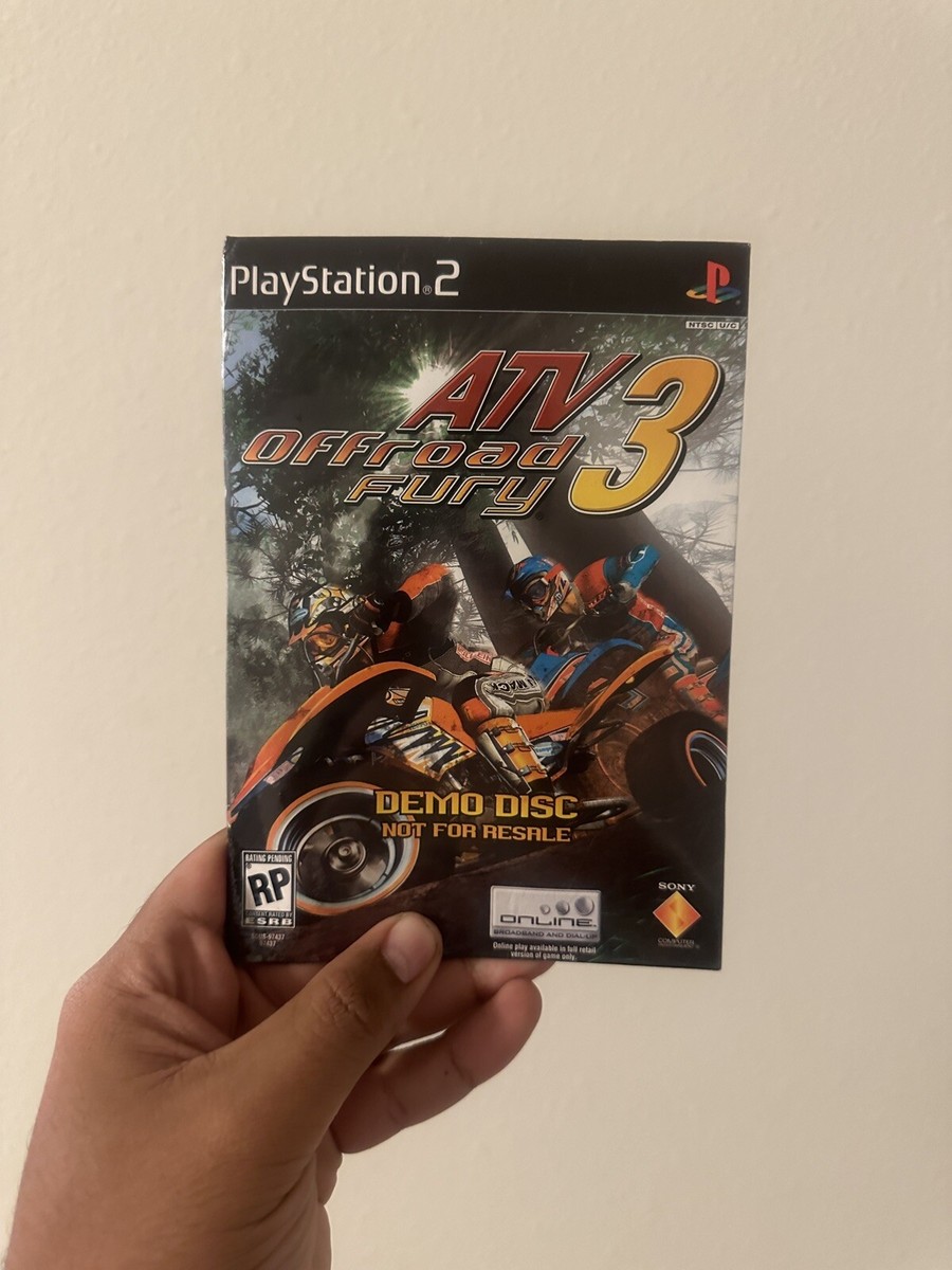 ATV Offroad Fury 3 (Sony PlayStation 2/PS2, 2004) DEMO DISC - NEW