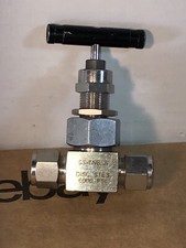 Whitey SS-6NBS8 Union Needle Valve 1/2" Tube Fitting Pipe Air Hydraulic