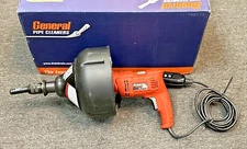 General Pipe Cleaners BD Drain Gun Power Drain Cleaner 25ft