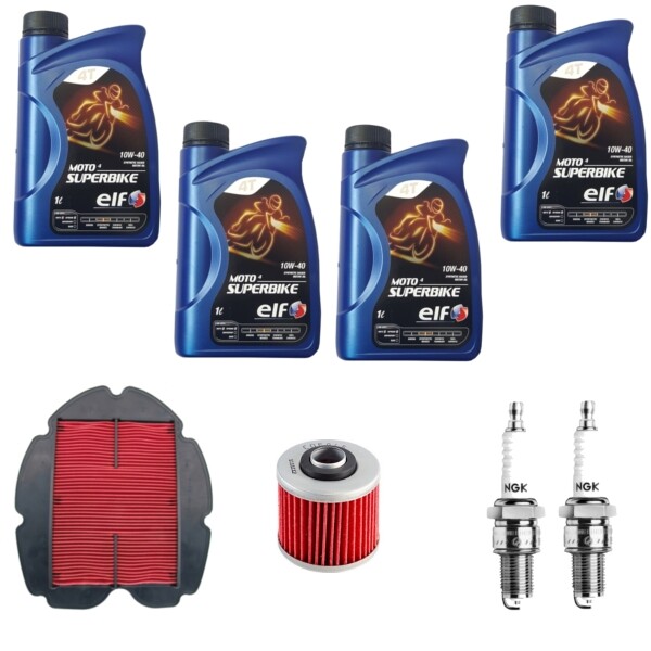 Wartungsset ÖL ÖLfilter Und Luftfilter Kerzen Yamaha TDM 900 2010 2011 2012 2013-image