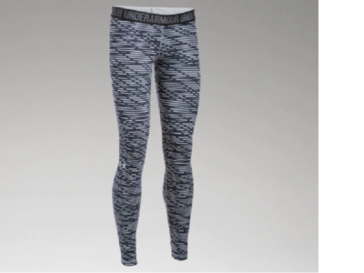 Under Armour 1300181 Womens UA Favorite Printed Leggings Black