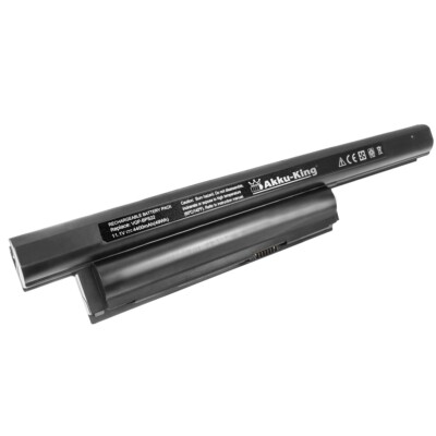 Akku-King Akku ersetzt Sony VPCEA18EC VPCEA1S1C VPCEA1S1EG 4400mAh 11.1V schwarz