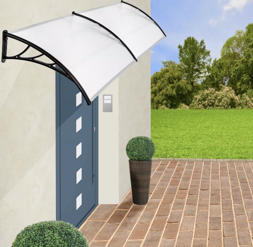 Abri banne entrée de maison pour protéger vos invités de la pluie et du soleil d'été