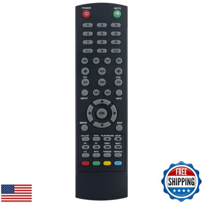 Replacement Remote fit for RCA TV RT2471-AC RT3908-B RTDVD3215-E RTDVD4019 RT