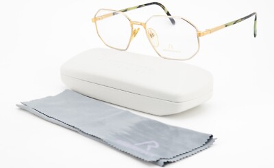 RODENSTOCK Brille Silver Gold Metall Vintage 690 GW B 54-17 / 18 140 Vieleck