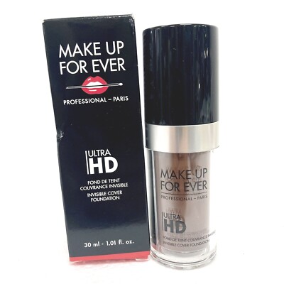 Make Up Forever Ultra HD Invisible Cover Foundation Y545 30ml 1.01 fl oz New