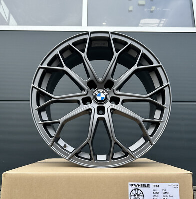 20 Zoll Felgen FF01 grau matt für BMW 3er F30 F31 GT F34 5er F10 X1 e84 M