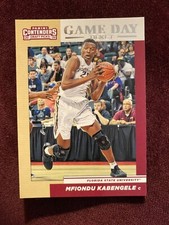 2019 Contenders Draft Picks Game Day Ticket #5 Mfiondu Kabwngele Rookie Card