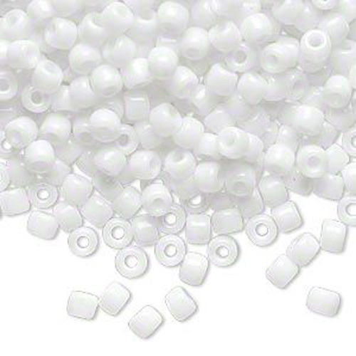 200 Matsuno 6/0 Glass Seed Beads Opaque Colors Shiny Or Frosted Spacer Beads - Picture 7 of 36