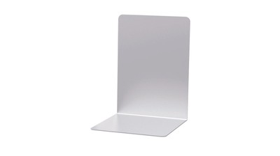 2 Buchstützen 16 x 15 x 21cm Aluminium MAUL Buchstütze Buchständer