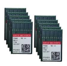 100 GROZ BECKERT 16X257 16X95 DBX1 16X231 1738 Ball Point Sewing Machine Needles