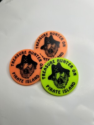 Treasure Hunter auf Pirateninsel Pin Abzeichen 3 für £2