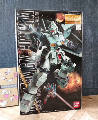 BANDAI MG 1/100 RGM-79N GM CUSTOM Plastic Model Kit Mobile Suit