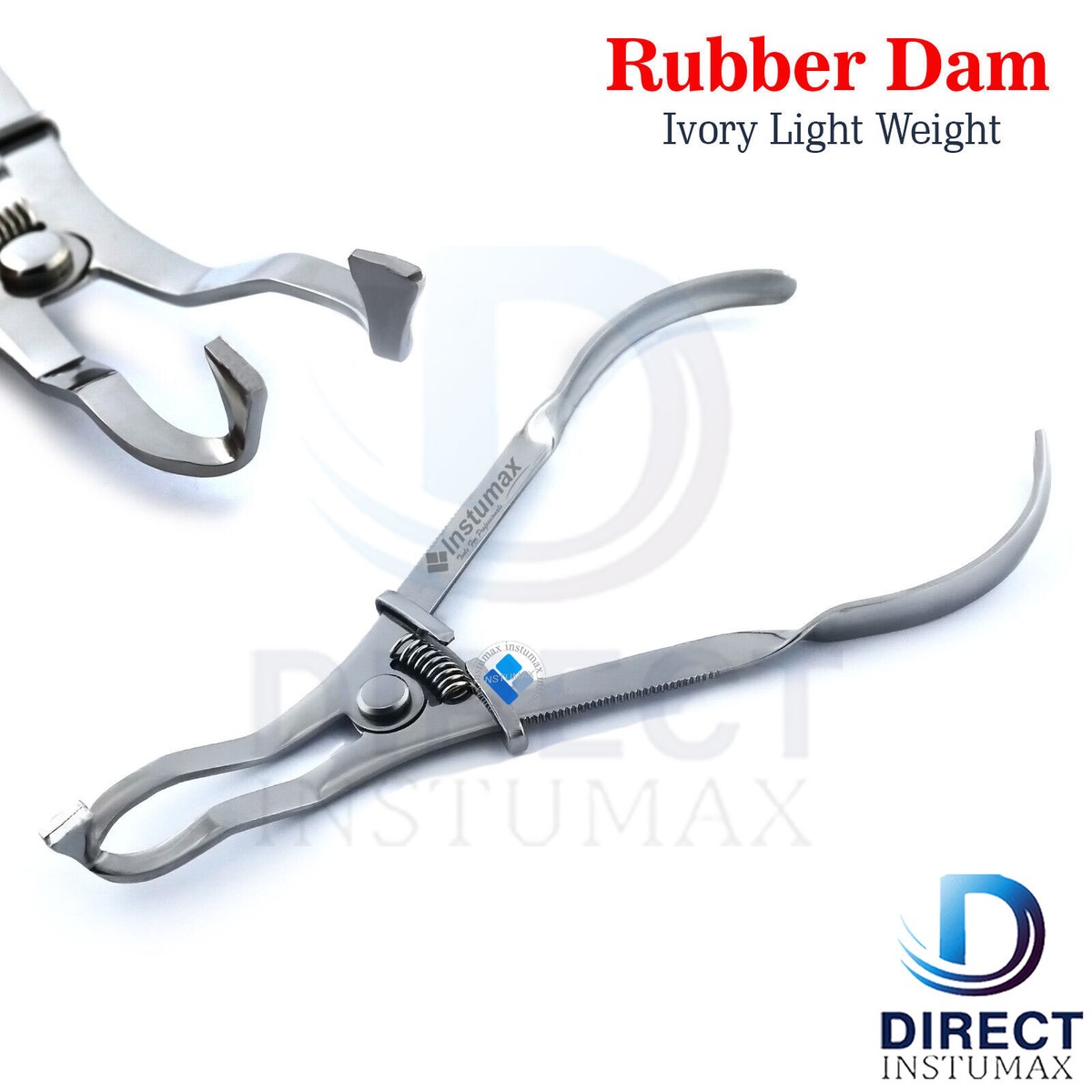 15 Pcs Dental Rubber Dam Starter Kit – Frame, Punch, Clamps