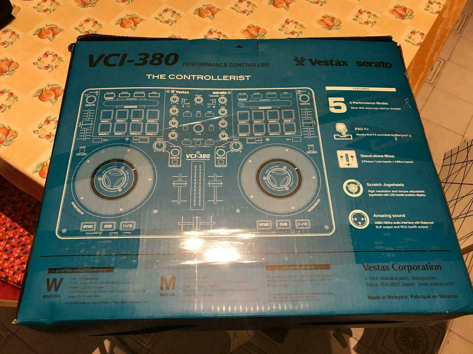 Vestax VCI-380 Digital DJ Controller - Serato DJ PRO compatible | eBay