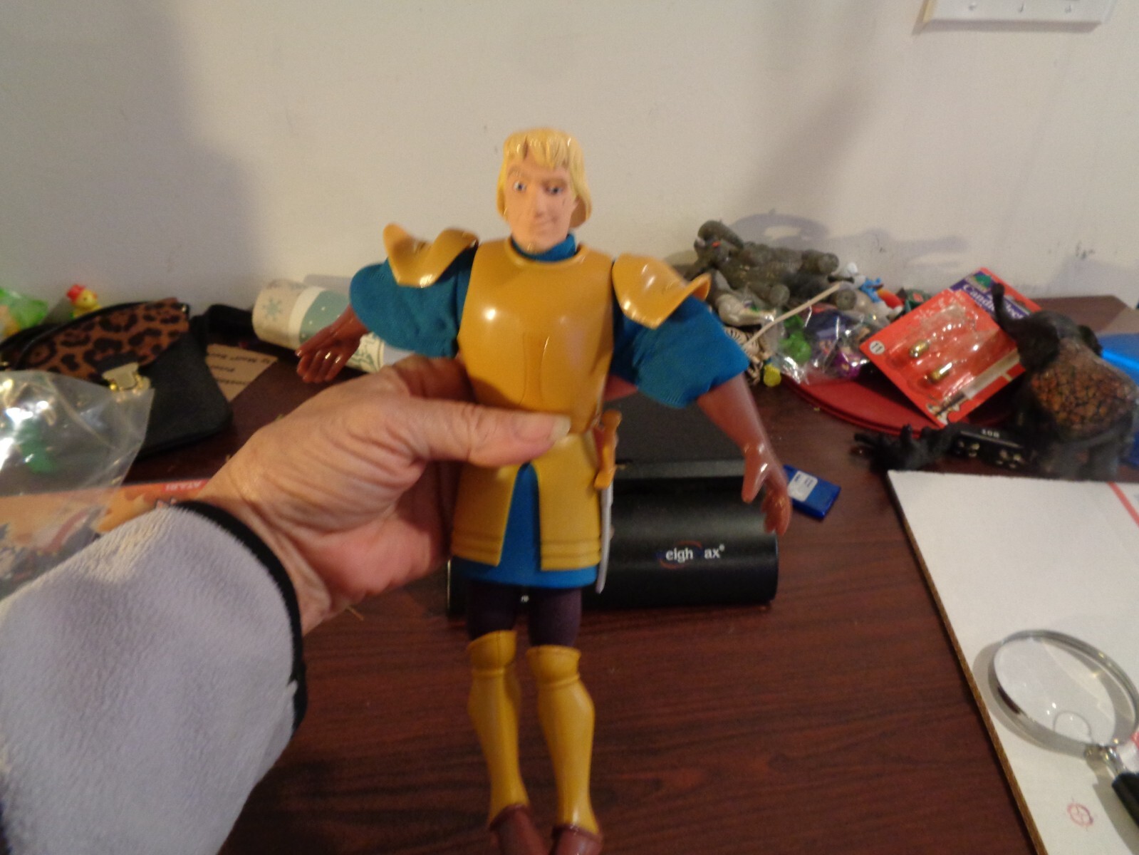 (2) Disney Hunchback Of Notre Dame Captain Phoebus 12" And Quasimodo 10”