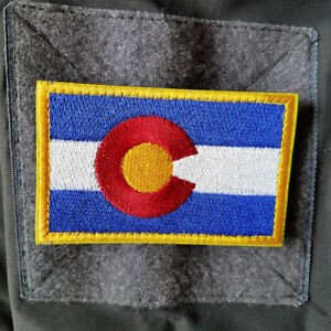 Colorado Tactical Flag Patch 