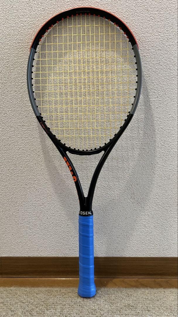 Wilson BURN 100S v4.0 G3 4 3/8 Tennis racket multicolor 18×16 Used