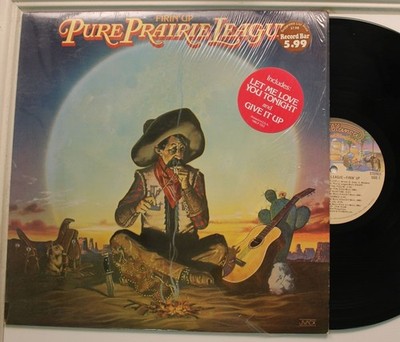 Pure Prairie League Lp Firin' Up On Casablanca - Vg++ / Vg++ (Shrink; Hype Stic