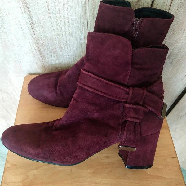 Women Billiani Ankle Boots Black Nubuck 40