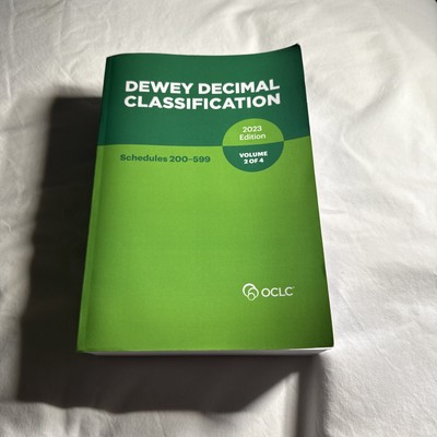 Dewey Decimal Classification, 2023 (Schedules 200-599) (Volume 2