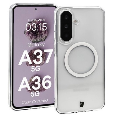Handyhülle für Galaxy A37 5G/A36 5G Bizon Case Cover Schutzhülle Transparent