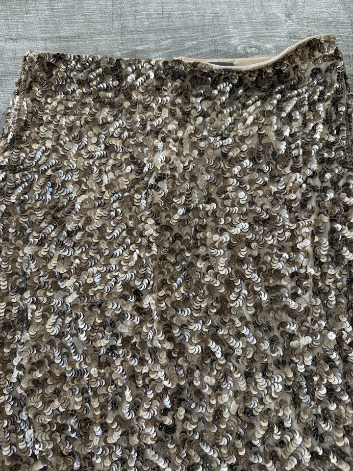 VINCE 金色亮片铅笔裙 2 码 — 第 4/4 张图片