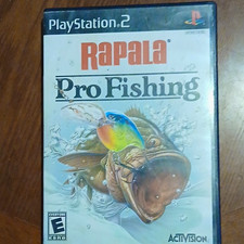 Rapala Pro Fishing PS2 Manual Included Activision E Rated NTSC-U/C
