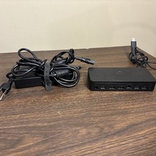 Dell D6000 Docking Station USB-C With 130Watt Adapter Used