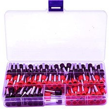 8 Gauge Wire Ferrule Connectors, for 8 Gauge Ferrule Connectors Red  Black 