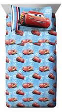 Disney/Pixar Cars 95 Full Size 4 Piece Sheet Set with Lightning McQueen