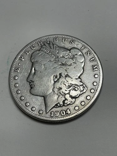 1904 S Morgan Silver Dollar Fine