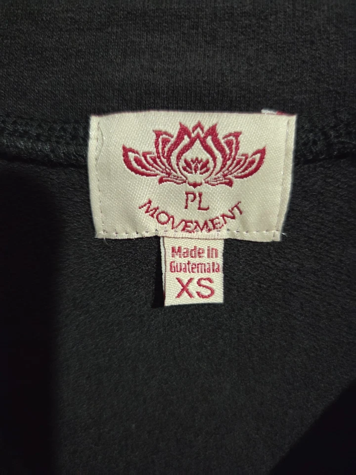 Pink Lotus Sweatshirt Black/Pink Wms Small Start Your Journey NWT  — 第 3/4 张图片