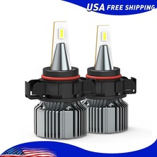 Auxito Led Fog Light Bulb H16 5202 Fog Light Bulb White 6500k High Power Lamps