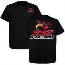 392 Hemi Devil Racing T-shirt Mopar Muscle Car Graphic Tee For Dodge Fans Amer