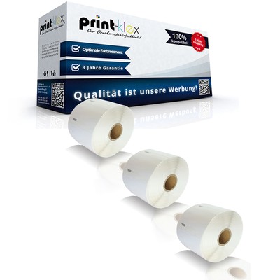 3x Etiketten Rollen für Dymo 11356 Labelwriter 310 320 330 400 450 Twin Turbo